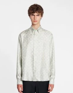 Lanvin PRINTED OVERSIZED SHIRT -Lanvin Fashion rm si0105 5615 p23401b