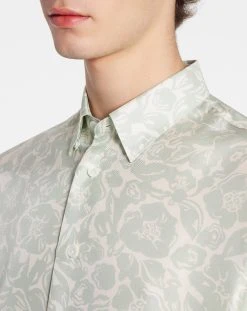Lanvin PRINTED OVERSIZED SHIRT -Lanvin Fashion rm si0105 5615 p23401d