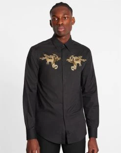 Lanvin SHIRT WITH EMBROIDERY 9 Lanvin SHIRT WITH EMBROIDERY -Lanvin Fashion rm si9049 s001 a2210c