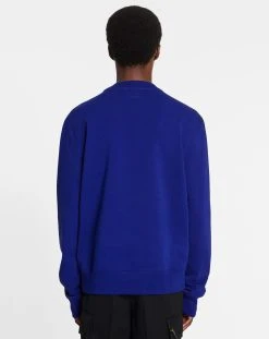 Lanvin CURB EMBROIDERED SWEATSHIRT -Lanvin Fashion rm ss0001 j209 h22214 d 291793b2 06ea 4e58 b972 9fda6ae79b75