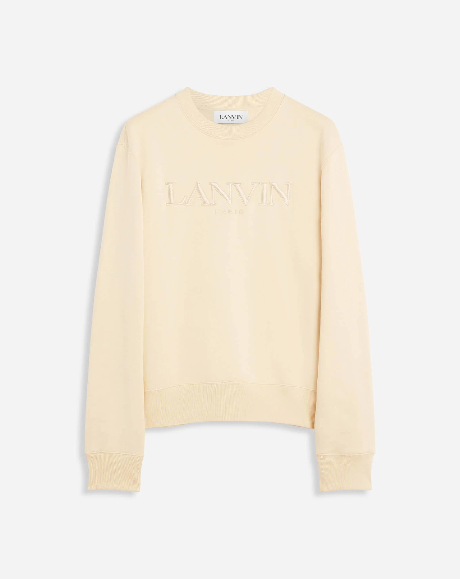 LANVIN PARIS EMBROIDERED SWEATSHIRT 3 LANVIN PARIS EMBROIDERED SWEATSHIRT