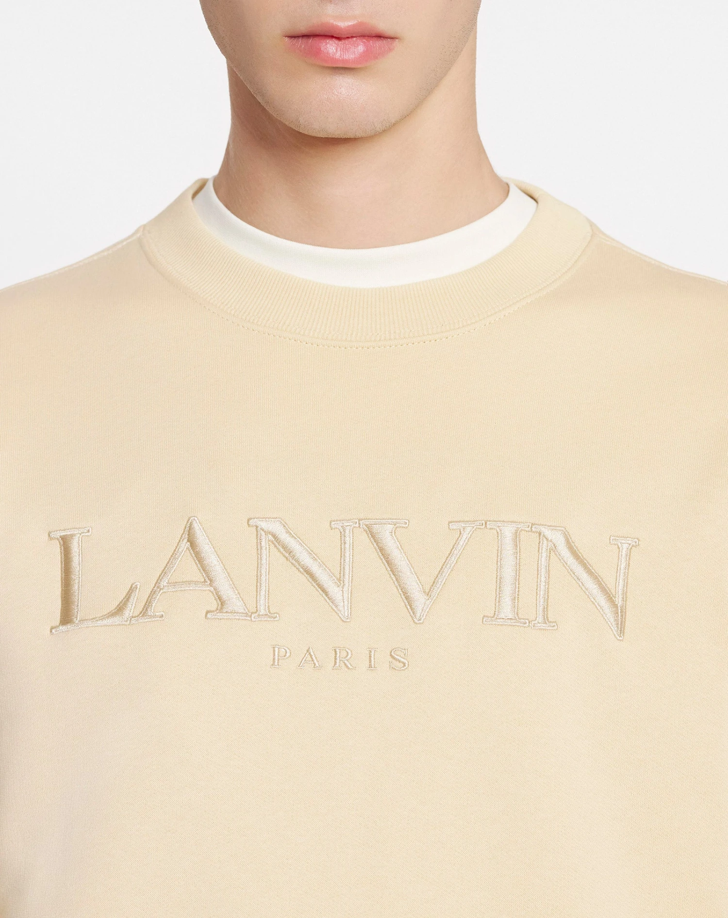 LANVIN PARIS EMBROIDERED SWEATSHIRT 6 LANVIN PARIS EMBROIDERED SWEATSHIRT - Image 4