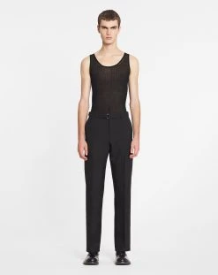 Lanvin SHEER KNIT TANK -Lanvin Fashion rm to0049 k403 e2310 b
