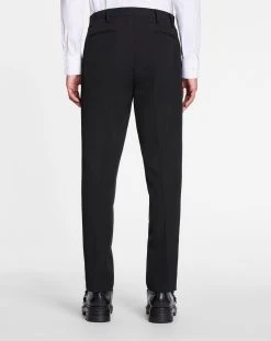 Lanvin CIGARETTE TROUSERS WITH SIDE BANDS -Lanvin Fashion rm tr0001 5576 p2310d