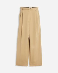 Lanvin WIDE-LEG DOUBLE-PLEATED PANTS