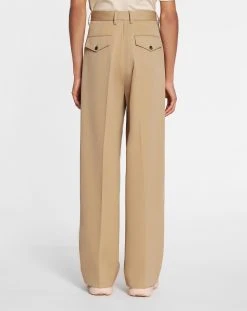 Lanvin WIDE-LEG DOUBLE-PLEATED PANTS -Lanvin Fashion rm tr0004 4885 e2366 d