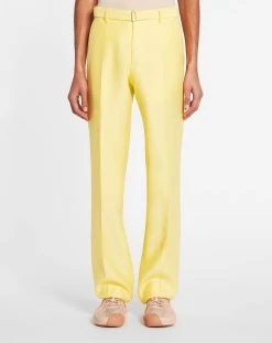 Lanvin STRAIGHT-LEG PANTS WITH BELT -Lanvin Fashion rm tr0011 4496 e23810 c 34e569ad 74eb 4915 97fc 3d72a0be37e5