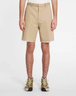 Lanvin TAILORED SHORTS WITH RAW HEM DETAILS -Lanvin Fashion rm tr0015 5688 e2305 c