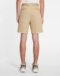 Lanvin TAILORED SHORTS WITH RAW HEM DETAILS -Lanvin Fashion rm tr0015 5688 e2305 d