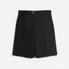 Lanvin TAILORED SHORTS WITH RAW HEM DETAILS