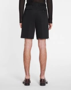Lanvin TAILORED SHORTS WITH RAW HEM DETAILS -Lanvin Fashion rm tr0015 5688 e2310 d