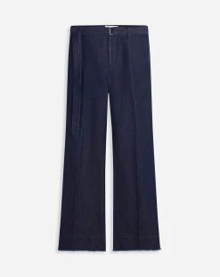 Lanvin RAW-HEM DENIM PANTS