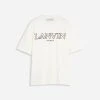 Lanvin CLASSIC CURB EMBROIDERED T-SHIRT