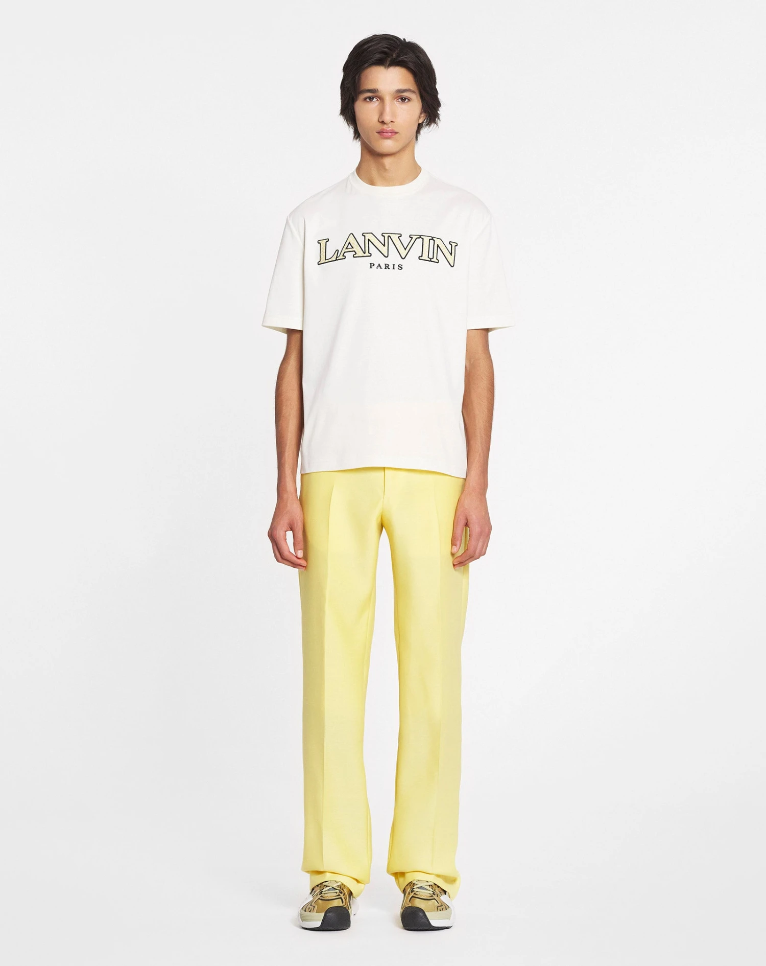 Lanvin CLASSIC CURB EMBROIDERED T-SHIRT 4 Lanvin CLASSIC CURB EMBROIDERED T-SHIRT - Image 2