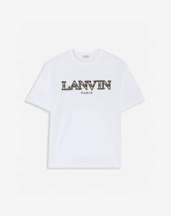 Lanvin CURB EMBROIDERED T-SHIRT
