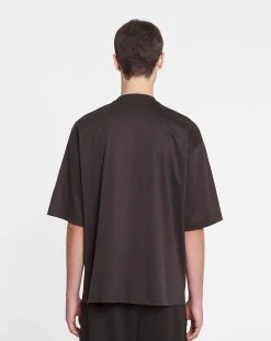 Lanvin OVERSIZED EMBROIDERED CURB T-SHIRT -Lanvin Fashion rm ts0026 j207 e23101 d 4bb50519 016d 4329 856d 57f797e3cb85