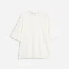 OVERSIZED LANVIN PARIS EMBROIDERED T-SHIRT