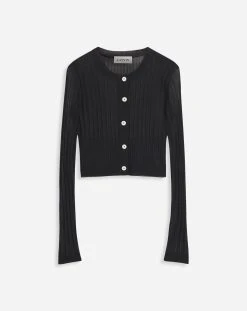 Lanvin COTTON AND SILK CARDIGAN