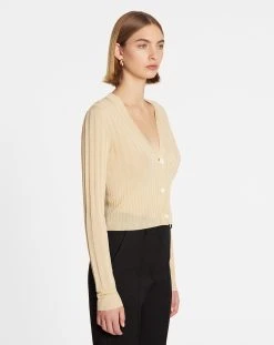 Lanvin RIBBED SILK AND COTTON V-NECK CARDIGAN 9 Lanvin RIBBED SILK AND COTTON V-NECK CARDIGAN -Lanvin Fashion rw ca0018 k403 a23081 c e8529429 c860 48dd 83b9 5c6b0e4d24bb