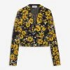Lanvin PRINTED SILK AND COTTON V-NECK CARDIGAN 1 Lanvin PRINTED SILK AND COTTON V-NECK CARDIGAN -Lanvin Fashion rw ca0018 k404 a2310s1 a