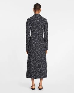 Lanvin DOUBLE-BREASTED FITTED TAILORED COAT IN TWEED -Lanvin Fashion rw co0005 5601 p230010d