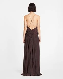 Lanvin LONG STRAPPY DRESS -Lanvin Fashion rw dr0016 4778 a23652 d