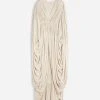 Lanvin LONG DRAPED DRESS -Lanvin Fashion rw dr0024 4778 e23001 a
