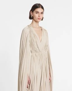 Lanvin LONG DRAPED DRESS -Lanvin Fashion rw dr0024 4778 e23001 c