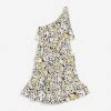 Lanvin PRINTED CHARMEUSE ASYMMETRIC DRESS WITH RUFFLES -Lanvin Fashion rw dr0024 5769 a2310 a 66d48603 6206 413d ac32 1d0c706b3378