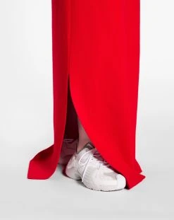 Lanvin OPEN BACK MAXI DRESS IN WOOL AND CASHMERE -Lanvin Fashion rw dr0030 k102 p2337e 1 3d170711 7c5c 44f0 870d 8a0b6f5a08e7