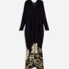 Lanvin CAFTAN DRESS IN SILK JACQUARD -Lanvin Fashion rw dr0121 5416 a2210m1a