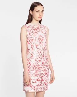 Lanvin GATHERED NECK MINI DRESS IN SEQUINS -Lanvin Fashion rw dr0125 5625 p2337c