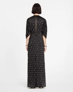 Lanvin LONG EMBROIDERED DRESS -Lanvin Fashion rw dr9212 3421 a2310 d