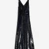 Lanvin LONG EMBROIDERED SLEEVELESS DRESS -Lanvin Fashion rw dr9227 5780 a2310 a 3fb7cbad d379 4bbc b548 50ebcaba97ed