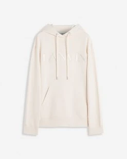 LANVIN PARIS EMBROIDERED HOODIE