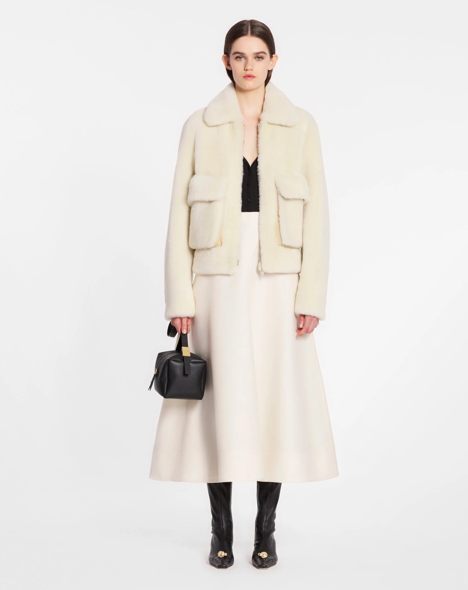 Lanvin SHORT JACKET IN LAMBSKIN 4 Lanvin SHORT JACKET IN LAMBSKIN - Image 2