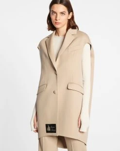 Lanvin SLEEVELESS JACKET -Lanvin Fashion rw ja0210 4885 a2207c