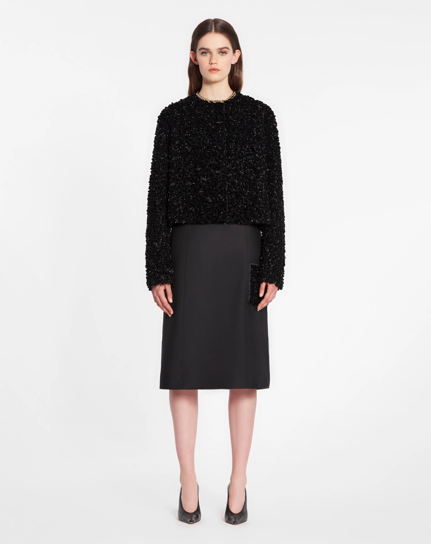 Lanvin FULLY EMBROIDERED SHORT JACKET 4 Lanvin FULLY EMBROIDERED SHORT JACKET - Image 2