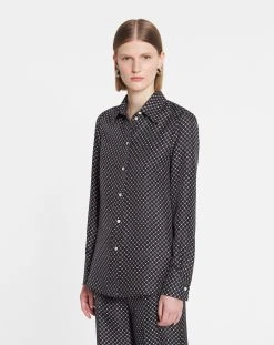 Lanvin PRINTED CLASSIC SHIRT 9 Lanvin PRINTED CLASSIC SHIRT -Lanvin Fashion rw si0009 5690 e2310 c