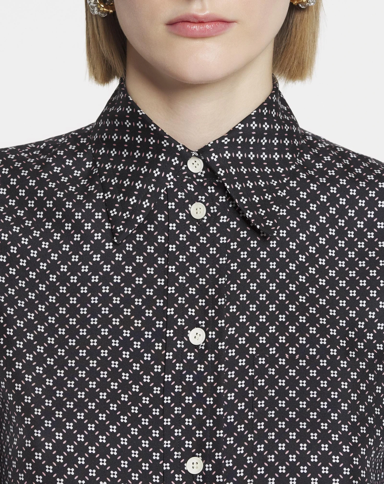 Lanvin PRINTED CLASSIC SHIRT 7 Lanvin PRINTED CLASSIC SHIRT - Image 5
