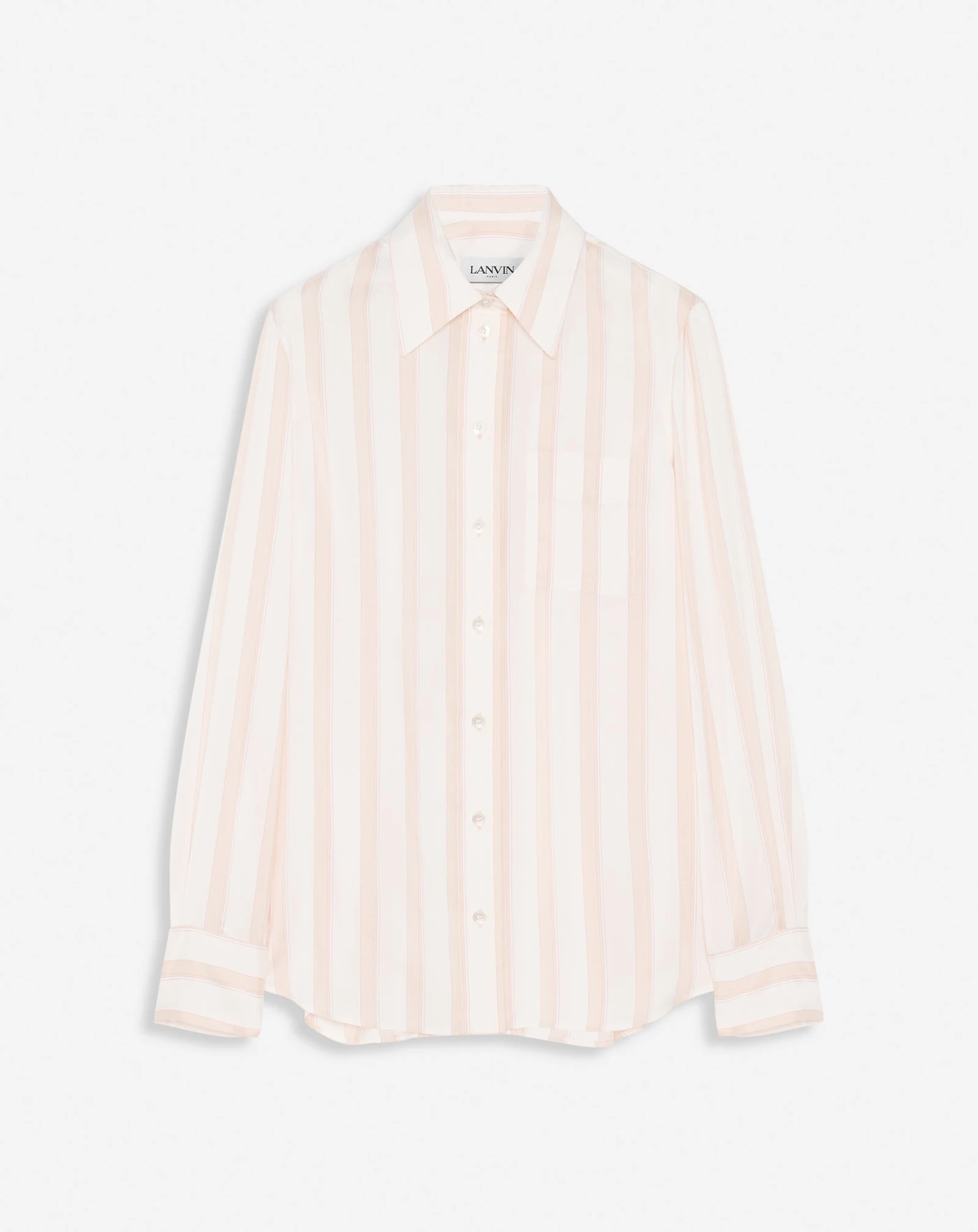 Lanvin CLASSIC STRIPED SILK SHIRT 3 Lanvin CLASSIC STRIPED SILK SHIRT