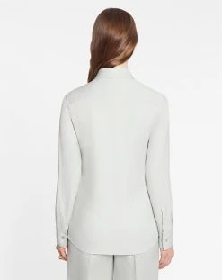 Lanvin LONG SLEEVE SHIRT WITH EMBROIDERED POCKET -Lanvin Fashion rw si9009 5584 p23401d 8e7047e8 1fbe 4bd8 b2f9 c414fef7dfae