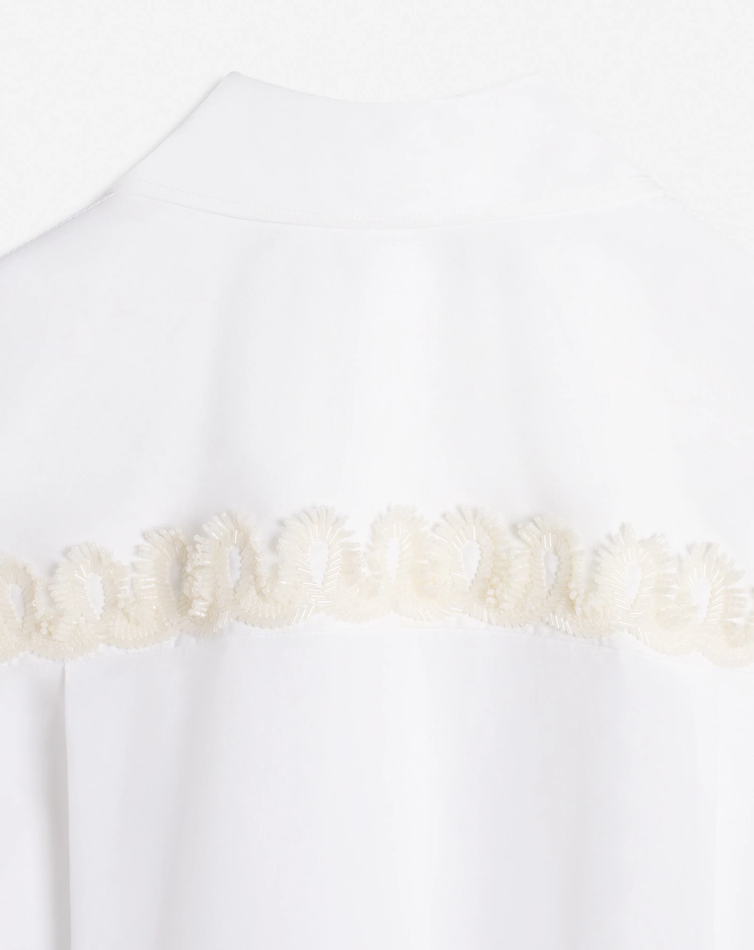 Lanvin LONG SLEEVE EMBROIDERED SHIRT IN POPLIN 7 Lanvin LONG SLEEVE EMBROIDERED SHIRT IN POPLIN - Image 5