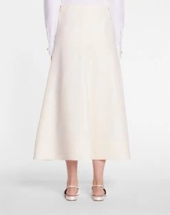 Lanvin FLARE MAXI SKIRT IN WOOL AND SILK -Lanvin Fashion rw st0002 5580 p23001d