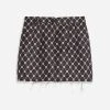 Lanvin PRINTED STRAIGHT MINI SKIRT