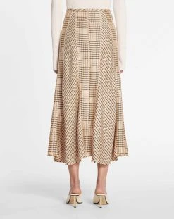 Lanvin LONG PRINTED FLARED SKIRT -Lanvin Fashion rw st0017 5726 a236090 d 921f0161 76de 42bc 8f04 c16d7b4c639f