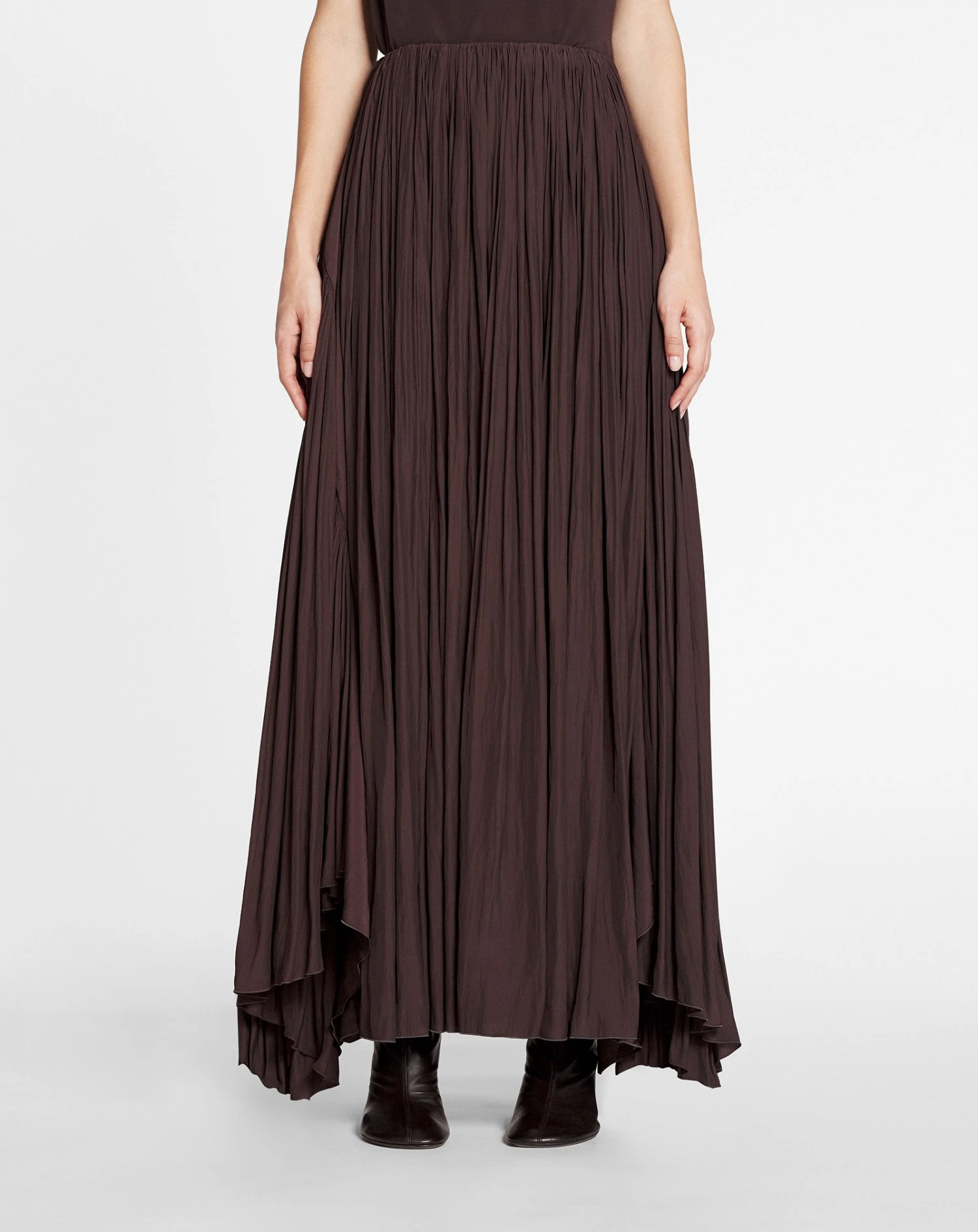 Lanvin LONG ASYMMETRIC SKIRT 5 Lanvin LONG ASYMMETRIC SKIRT - Image 3