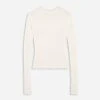 Lanvin CASHMERE AND SILK LONG-SLEEVE TOP