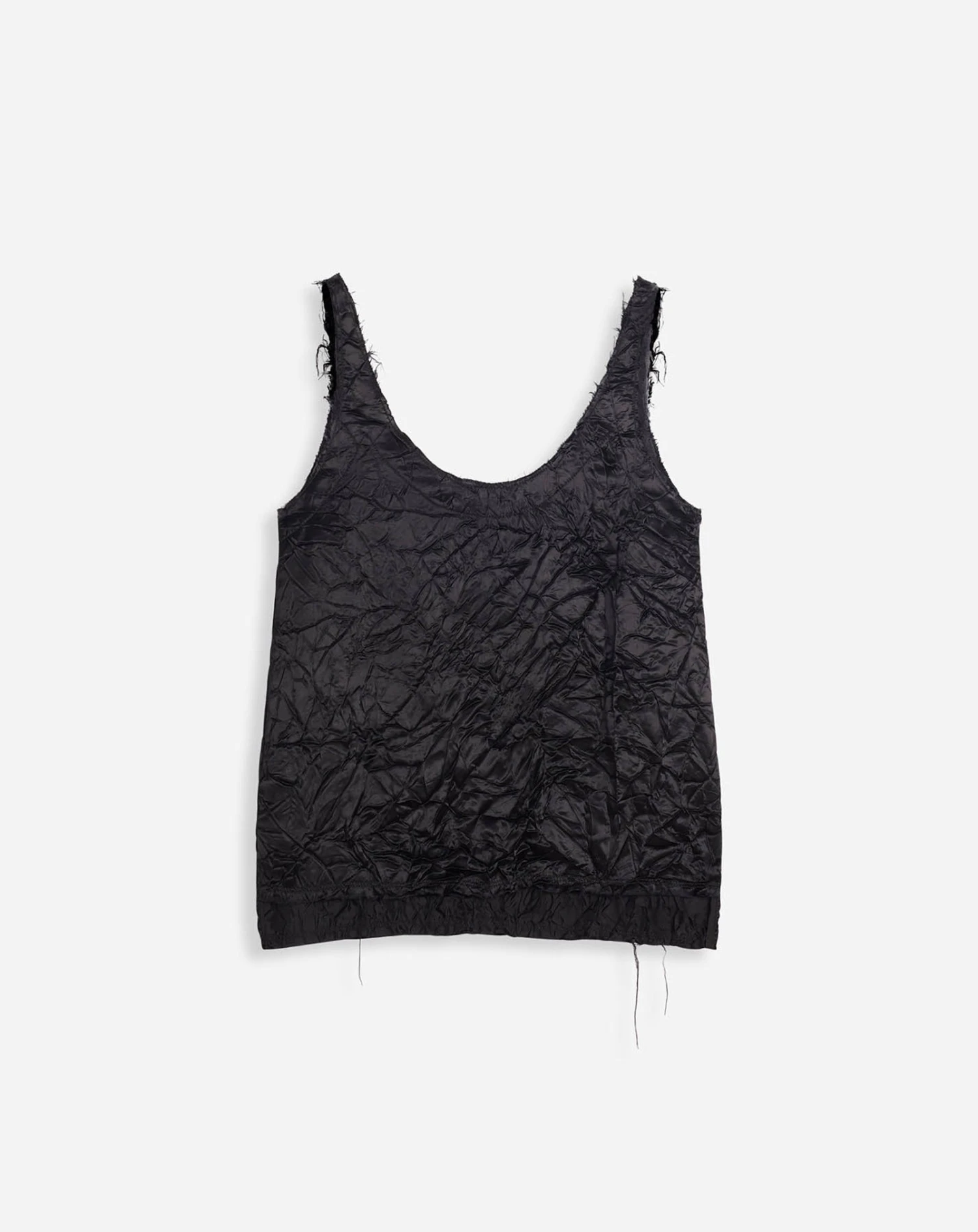 Lanvin CRINKLED SATIN TANK 3 Lanvin CRINKLED SATIN TANK