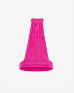 Lanvin SLEEVELESS CHARMEUSE TOP